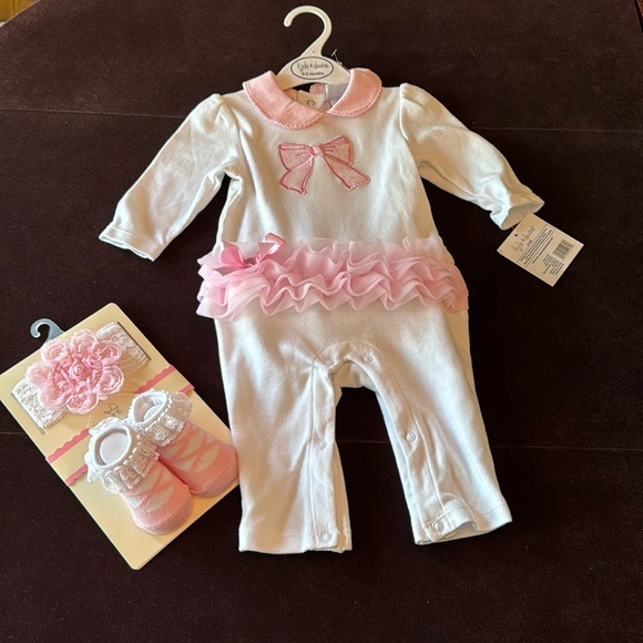 Kyle & Deena Other - Brand New Sweet Baby Girl Ballerina 3 Piece Gift Set
